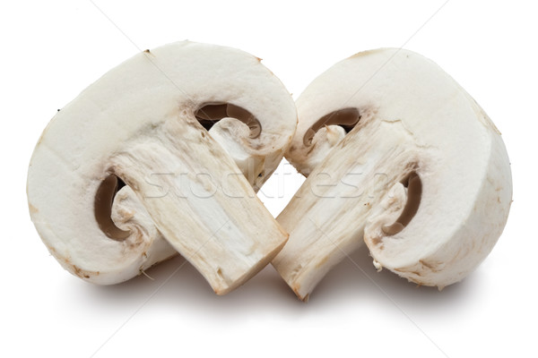 Champignon gombák friss izolált fehér étel Stock fotó © sailorr