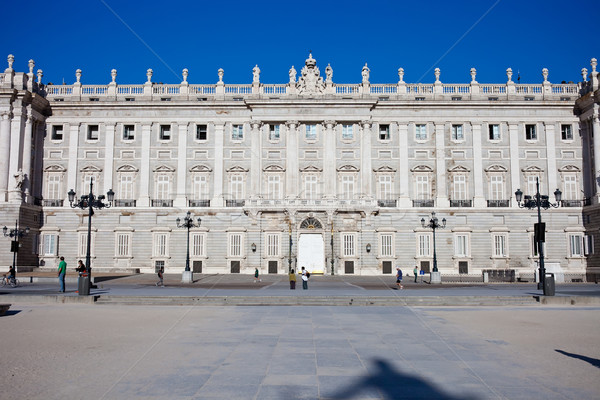 Royal Palace in Madrid Stock photo © sailorr