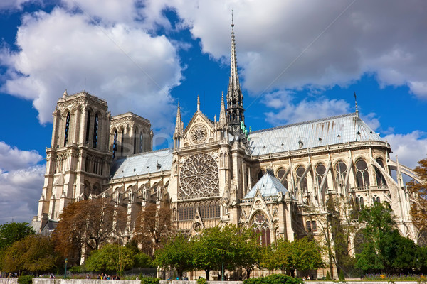 Notre Dame de Paris Stock photo © sailorr