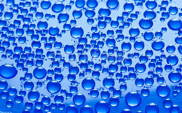 Gouttes d'eau texture résumé nature verre [[stock_photo]] © sailorr