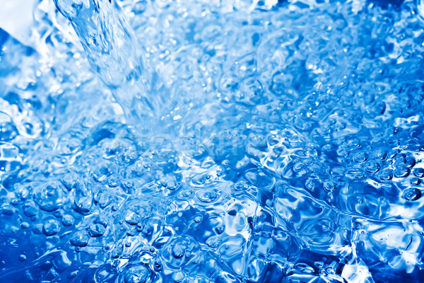 água gotas de água bubbles abstrato fundo diversão Foto stock © sailorr