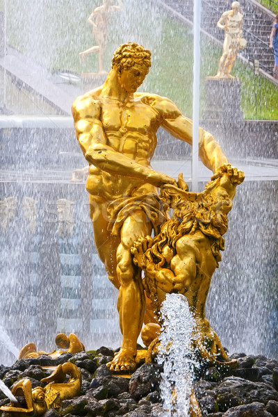 Peterhof Stock photo © sailorr