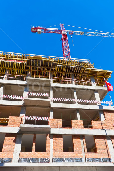 Stock photo: Modern apartment building