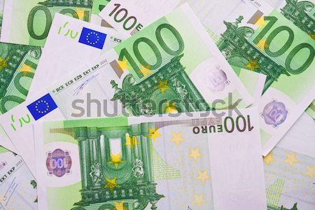 Euro Geld Währung Finanzierung Stock foto © sailorr