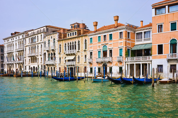 Venezia bella view noto canale Italia Foto d'archivio © sailorr