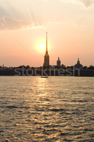 Peter and Paul fortress Stock photo © sailorr