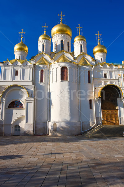 Cathédrale belle Moscou Kremlin Russie ciel [[stock_photo]] © sailorr
