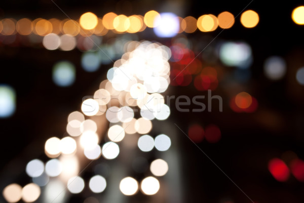 Night road Stock photo © sailorr