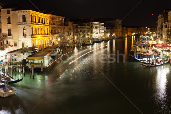 Stock photo: Venice at night