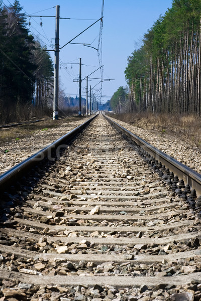 Stock photo: Railway