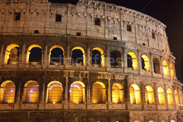 Colosseo Roma bella view noto antica Foto d'archivio © sailorr