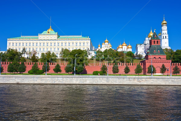 Москва Кремль красивой мнение реке Россия Сток-фото © sailorr