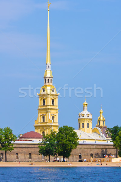 Peter and Paul fortress Stock photo © sailorr