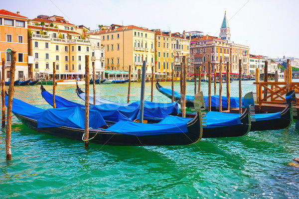 Zdjęcia stock: Wenecja · piękna · widoku · słynny · wenecki · Włochy