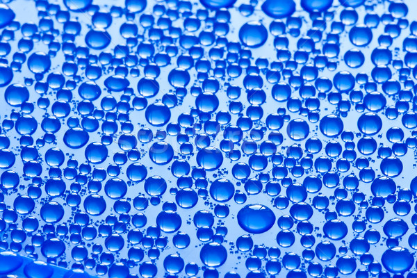 Gotas de agua textura resumen naturaleza vidrio Foto stock © sailorr