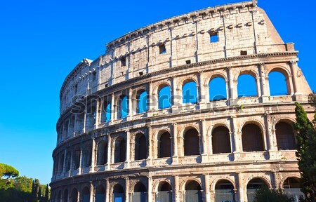 Coliseu Roma belo ver famoso antigo Foto stock © sailorr
