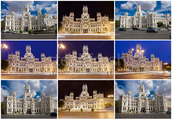 Palace in Madrid Stock photo © sailorr