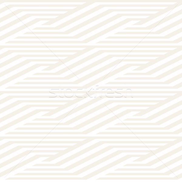 Repeating Slanted Stripes Modern Texture. Monochrome Geometric Seamless Pattern. Stock photo © Samolevsky