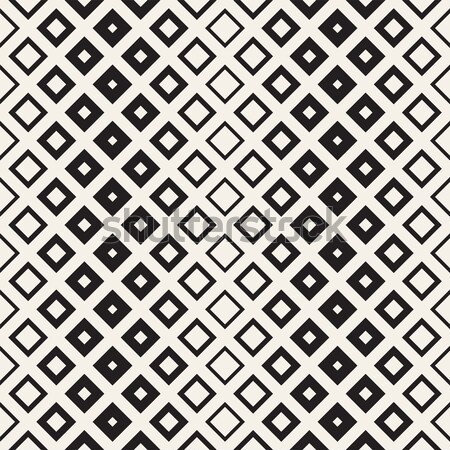 Stock photo: Repeating Geometric Rectangle Tiles. Vector Seamless Pattern. 