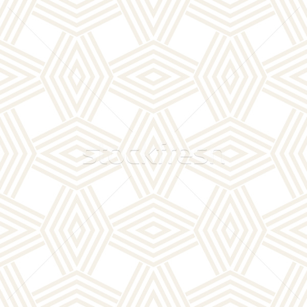 Stockfoto: Ornament · gestreept · vector · naadloos · monochroom · patroon
