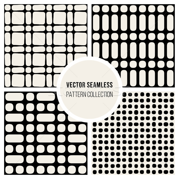 Vector Seamless Geometric Pattern Stock photo © Samolevsky