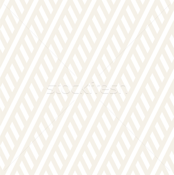 Interlacing Parallel Stripes. Vector Seamless Subtle Monochrome Pattern. Stock photo © Samolevsky