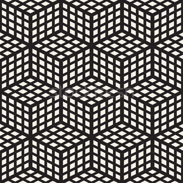 Grid oneindig stijlvol textuur vector Stockfoto © Samolevsky