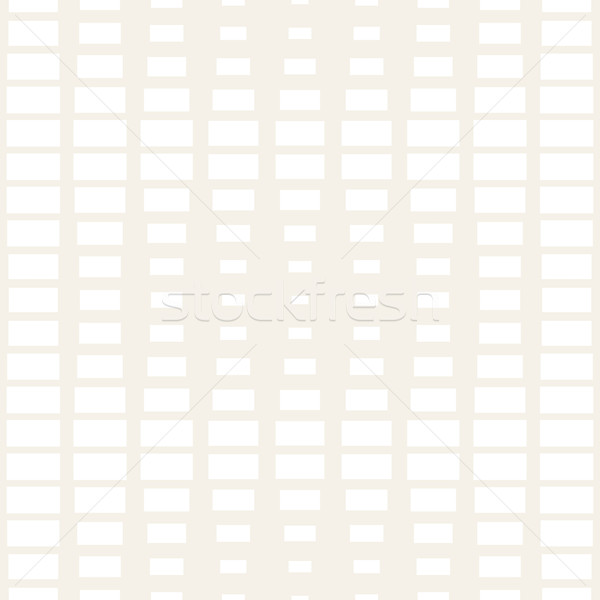 Repeating Rectangle Shape Halftone. Vector Seamless Monochrome Pattern Stock photo © Samolevsky