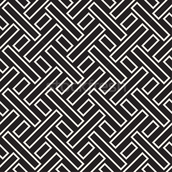 Labirintus vonalak kortárs grafikus vektor végtelenített Stock fotó © Samolevsky