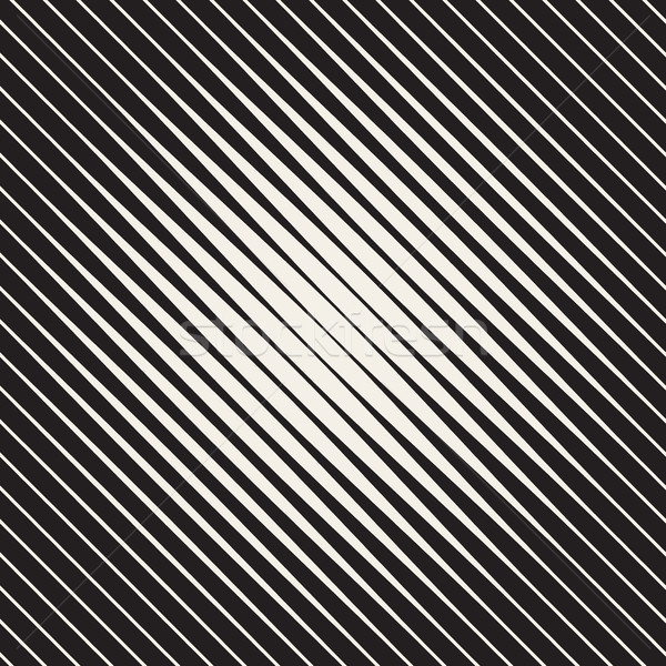 Vector Seamless Diagonal Lines Halftone Pattern Stock photo © Samolevsky