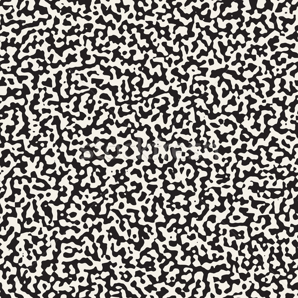 Noise Grunge Abstract Texture. Vector Seamless Black And White Pattern. Stock photo © Samolevsky