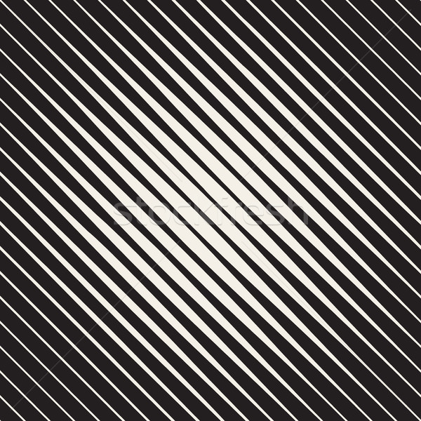 Vektör siyah beyaz paralel diyagonal hatları Stok fotoğraf © Samolevsky