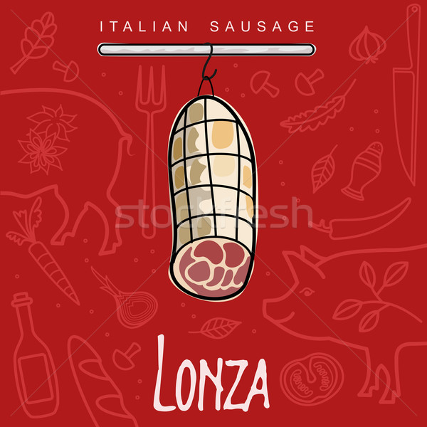 Italian Sausage Stock photo © samorodinov