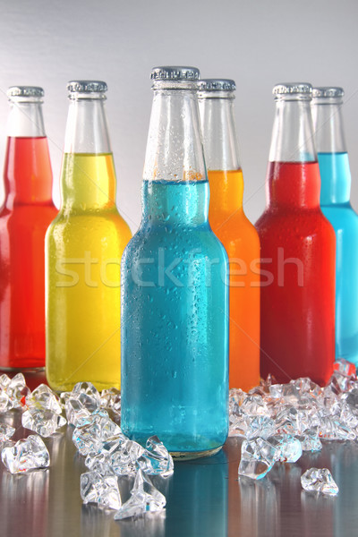 Cool summer drinks with ice  Stock photo © Sandralise