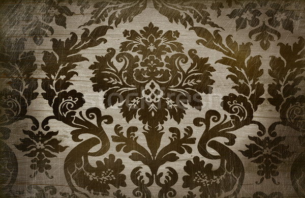 Grunge floral textura abstrato tecido retro Foto stock © Sandralise