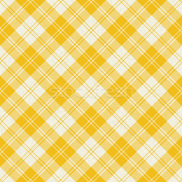 Yellow plaid tartan fabric 2 Stock photo © sanjanovakovic