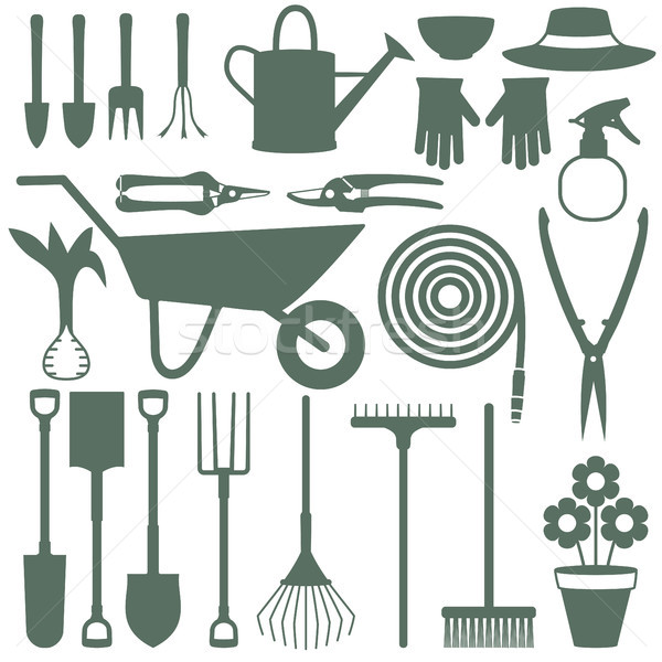 Gardening related vector icons 1
 Stock photo © sanjanovakovic