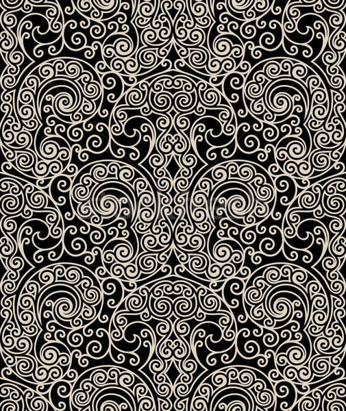 Stock photo: floral wallpaper