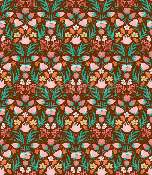 Boho Flower Pattern Stock photo © sanyal