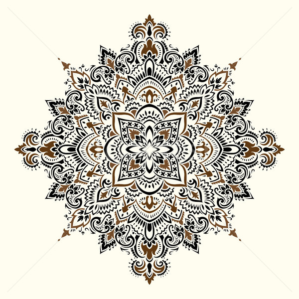 Mandala. Ethnic motifs Stock photo © sanyal