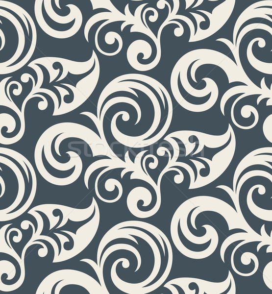 Stock photo: floral wallpaper