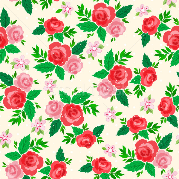 Vector seamless floral pattern Stock photo © sanyal