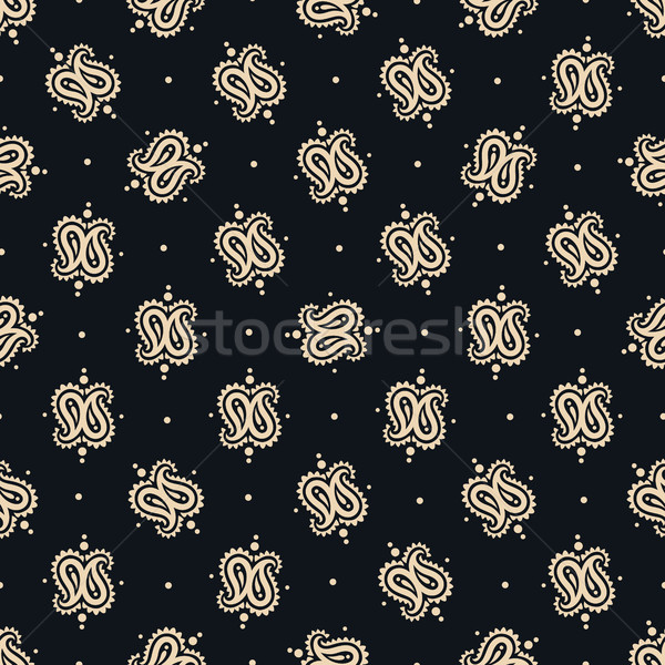 Seamless paisley pattern Stock photo © sanyal