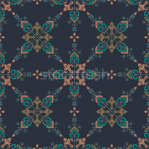 Vector damask seamless pattern Stock photo © sanyal