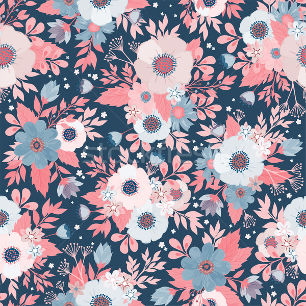 Vector seamless floral pattern Stock photo © sanyal