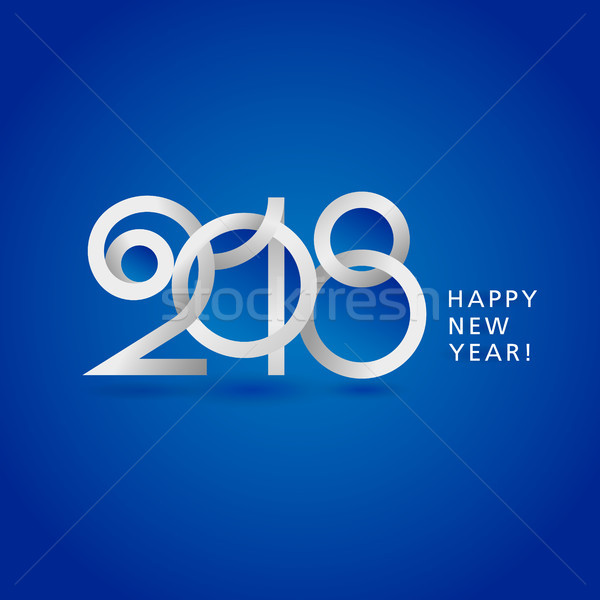 New 2018 year paper Stock photo © sanyal
