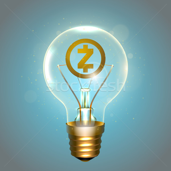 Realistic lamp with the symbol Stock photo © sanyal