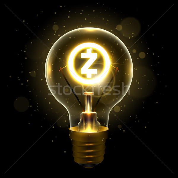 Realistic lamp with the symbol Stock photo © sanyal