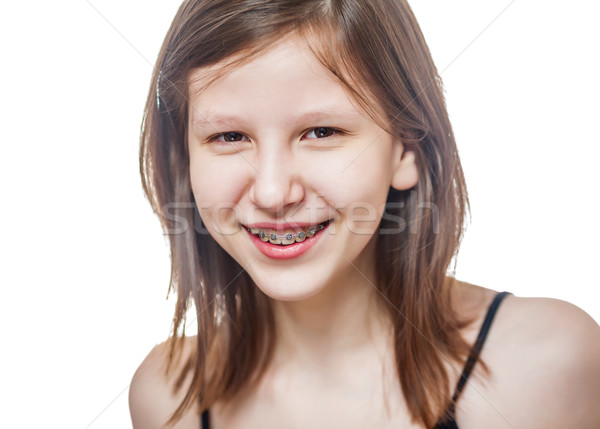 teenage girl isolated  Stock photo © sapegina