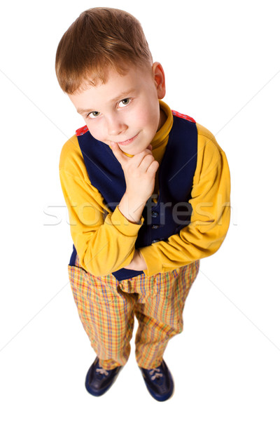 boy looking up Stock photo © sapegina